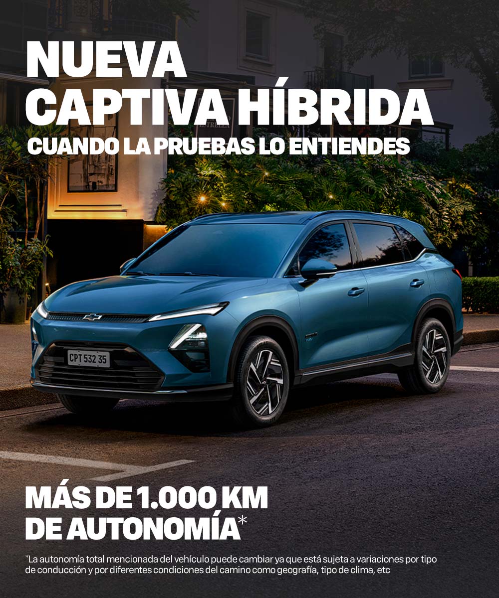 Descubre la nueva Chevrolet Captiva Híbrida