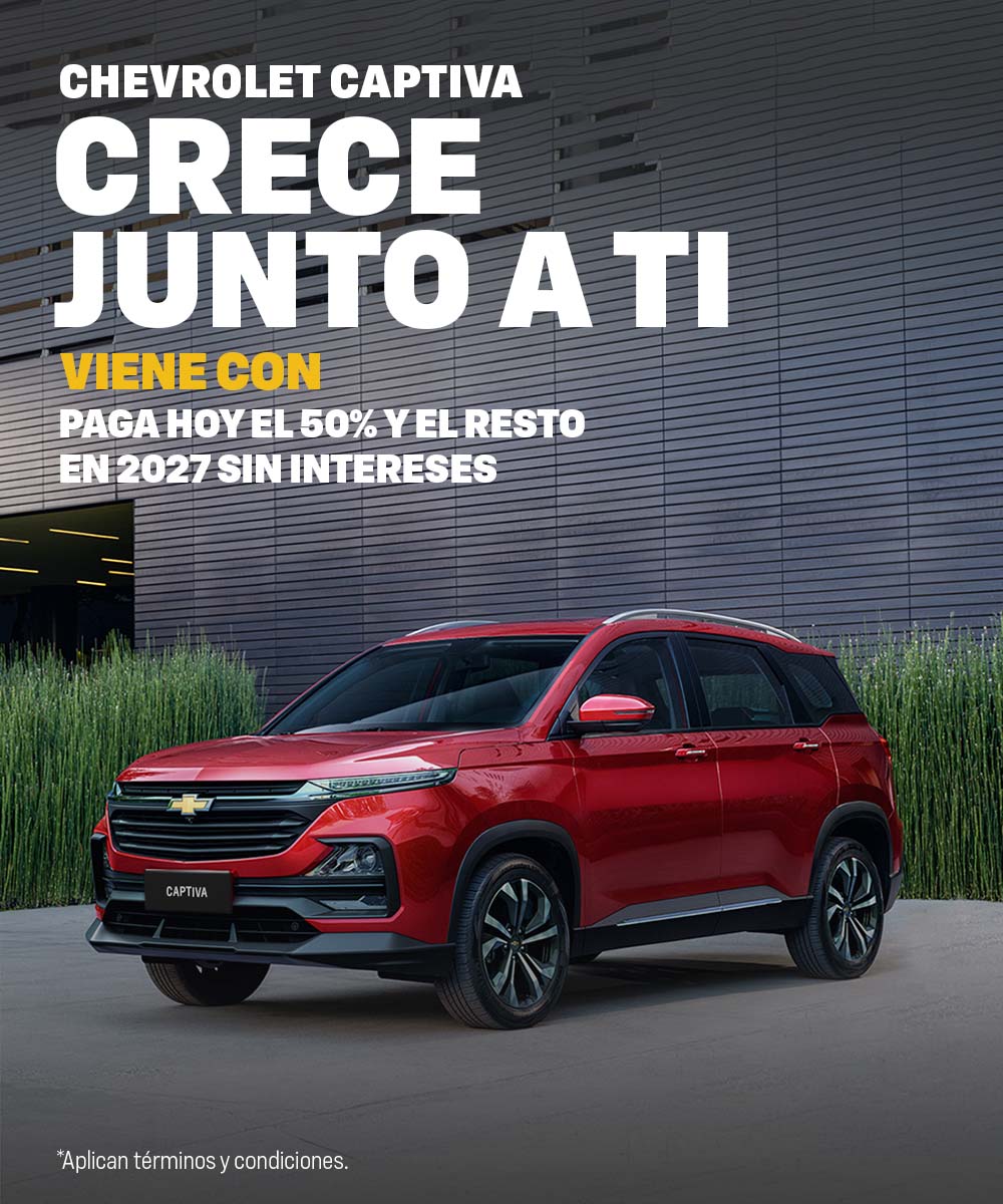 Conoce y compra tu Chevrolet Captiva