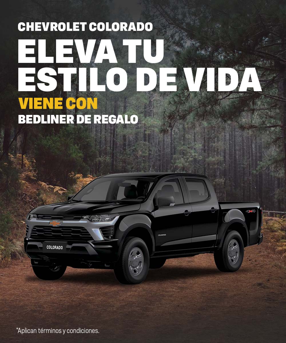 Tu Chevrolet Colorado te espera