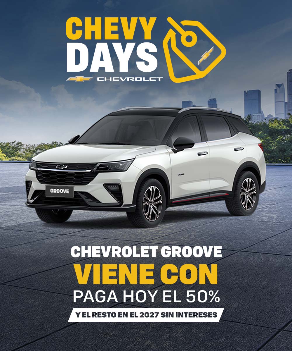 Cotiza y estrena tu Chevrolet Groove