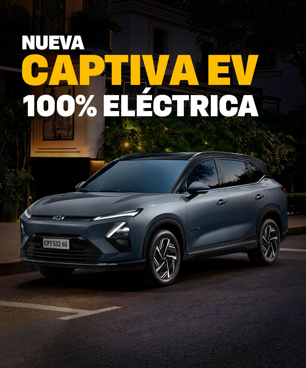 Nueva Chevrolet Captiva EV 100% eléctrica