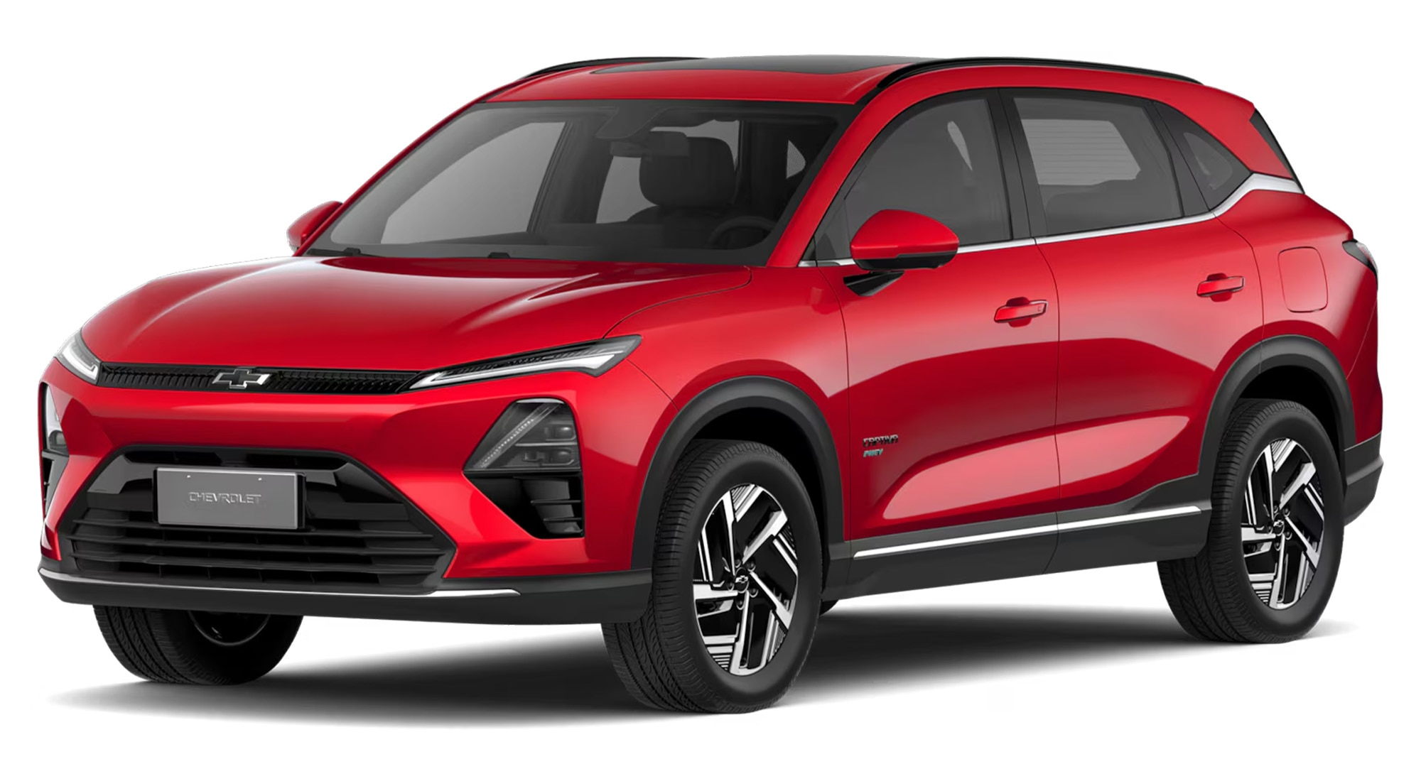 Captiva Híbrida con tecnología en Rojo Metálico