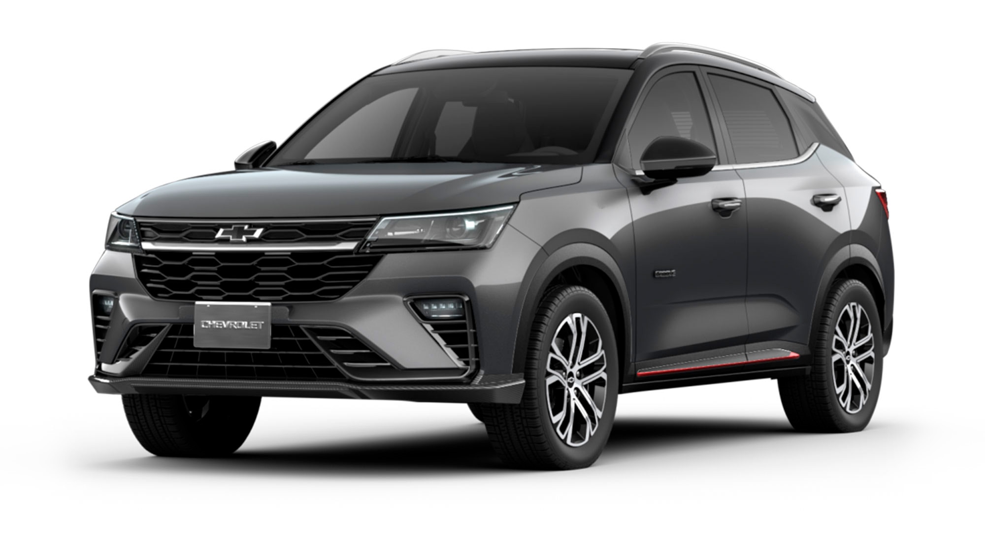 Chevrolet Groove RS MT 2026 color gris techo negro